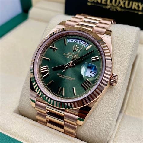 rolex everose gold day date|Rolex Day-Date 40 228235.